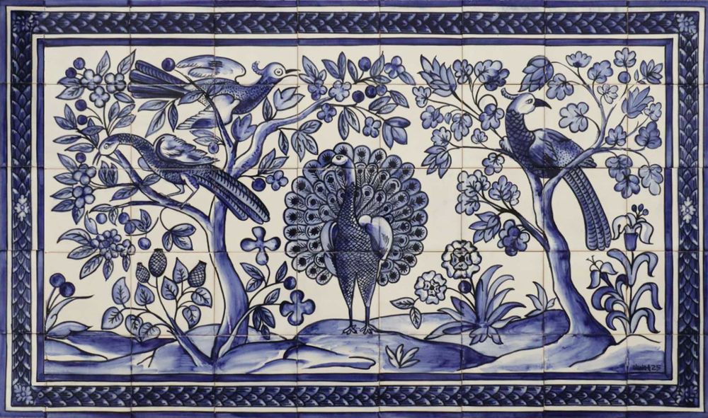 Azulejos Pintados à Mão - Estilo Séc. XVII