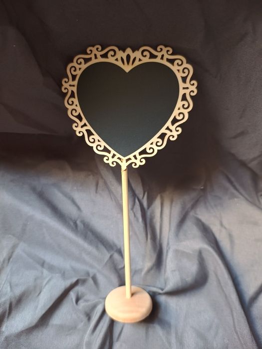 Tabliczki kredowe dekoracyjne ze stojakiem winietki 40 szt