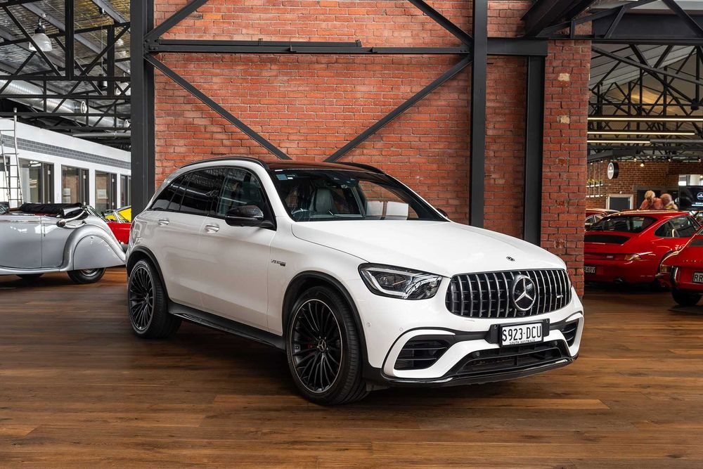 Рестайлинг обвес GLC63 AMG на Mercedes GLC W253 X253 Фары Обвес