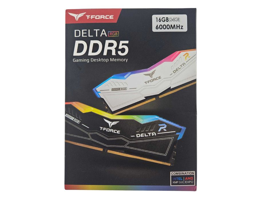 Пам’ять Team Group T-Force Delta RGB DDR5 16GB (2x8GB) 6000 MHz