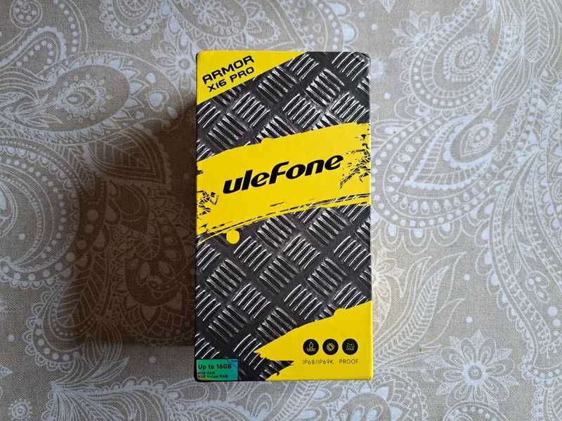 Ulefone Armor X16 Pro 5G 8GB/256GB Areia selado novo