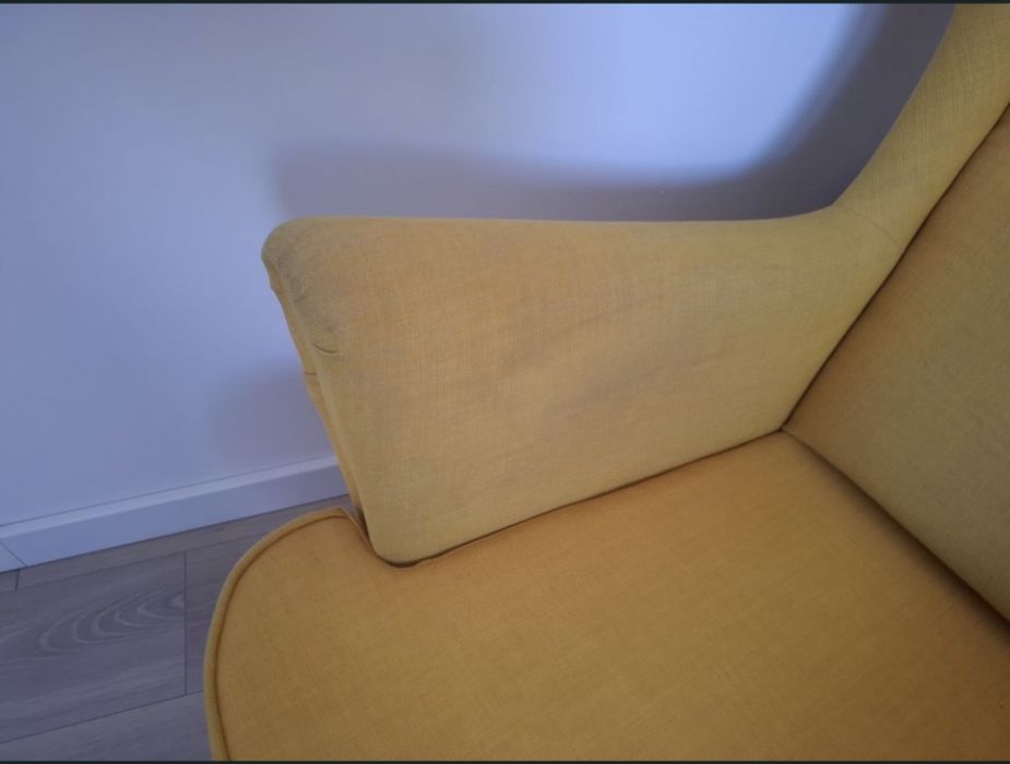 Uszak ikea żółty