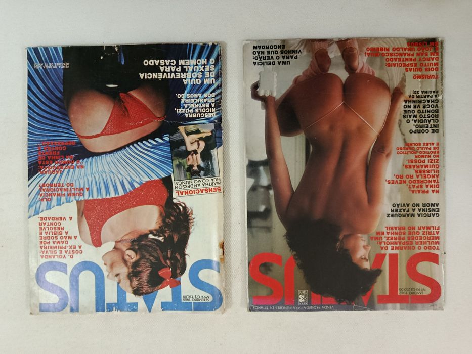 10 Revistas STATUS (Brasil) eróticas