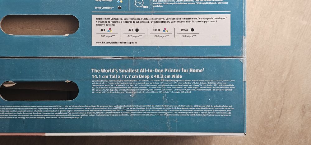 Impressora Hp deskjet 3725