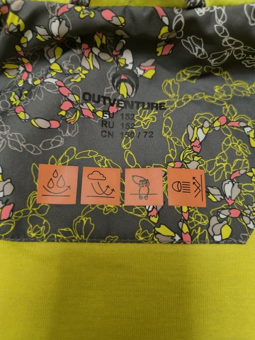 Жіноча вітровка/куртка/дощовик Outventure 152 см