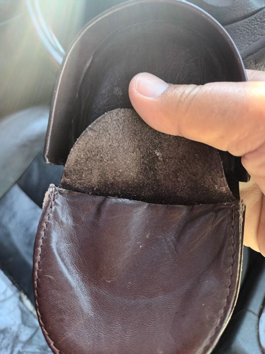 Porta moedas em cabedal