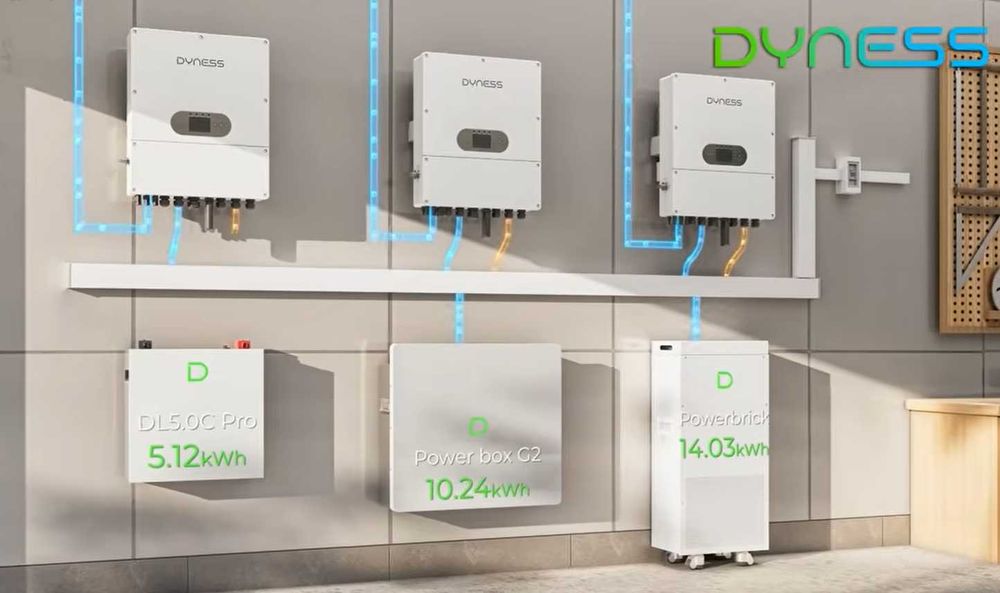 Гібридний інвертор Dyness D6.0K-LS 6 кВт, 1 фаза, 48 В