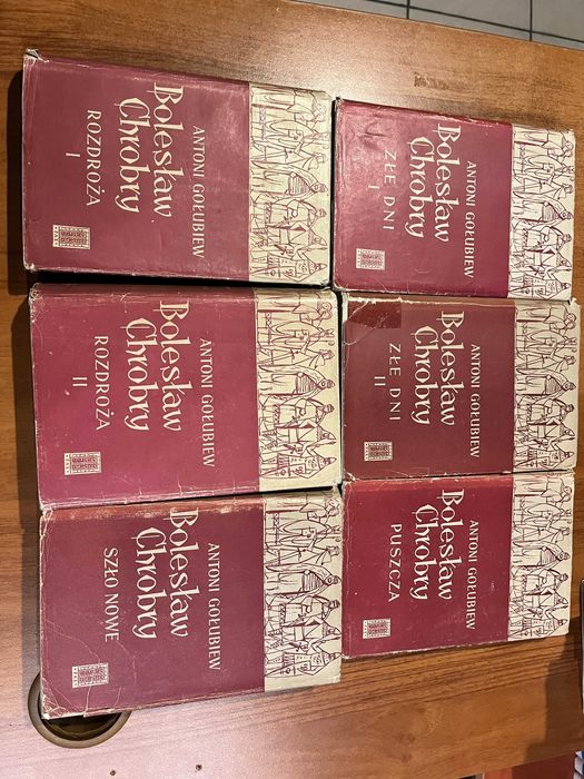 Bolesław Chrobry , tom I - IV komplet , Antoni Gołubiew , wyd. PAX