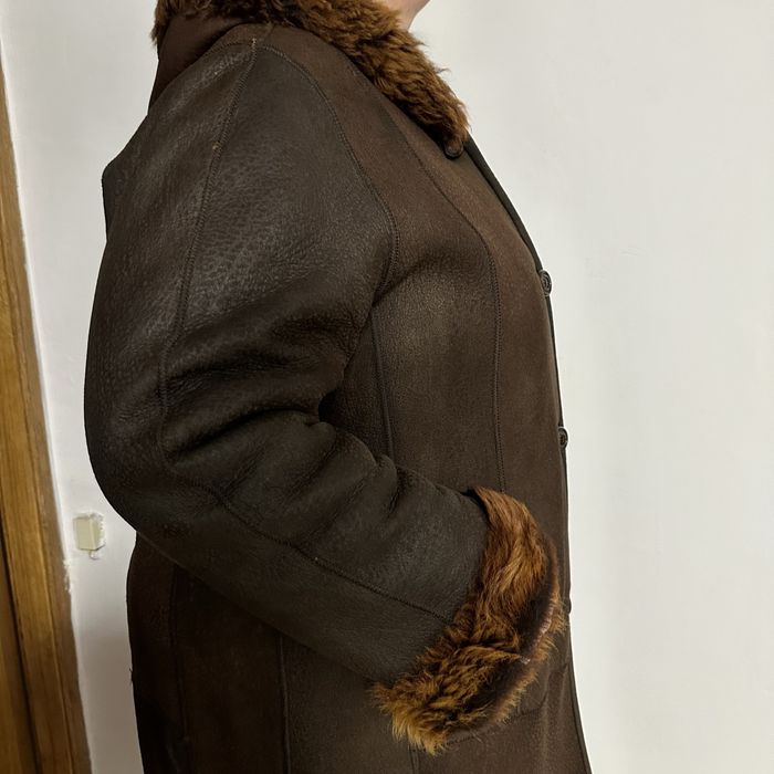 жіноча дублянка двосторонню, натуральна (розмір ХЛ-ХХЛ)