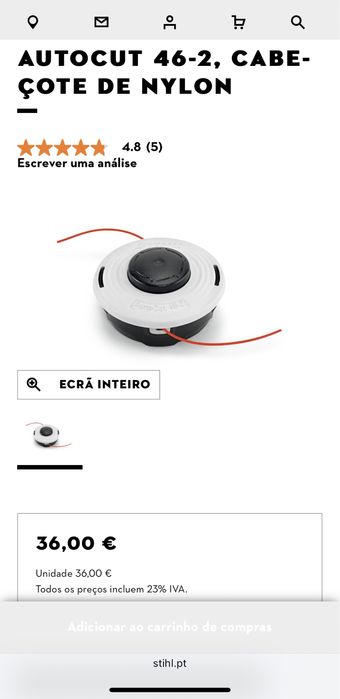 STIHL AUTOCUT 46-2, cabeçote de nylon