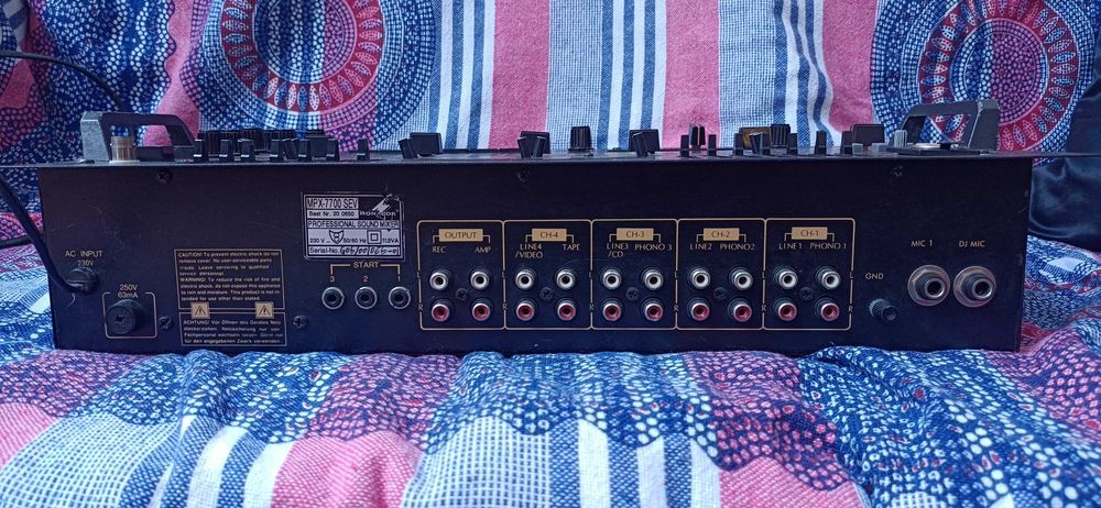 DJ mixer Monacord MPX-7700SEV
