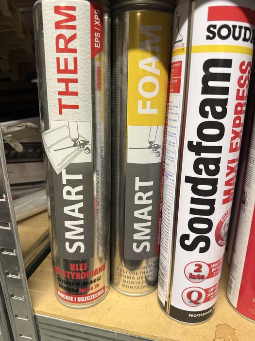 Pianki do styropianu 12szt nowe