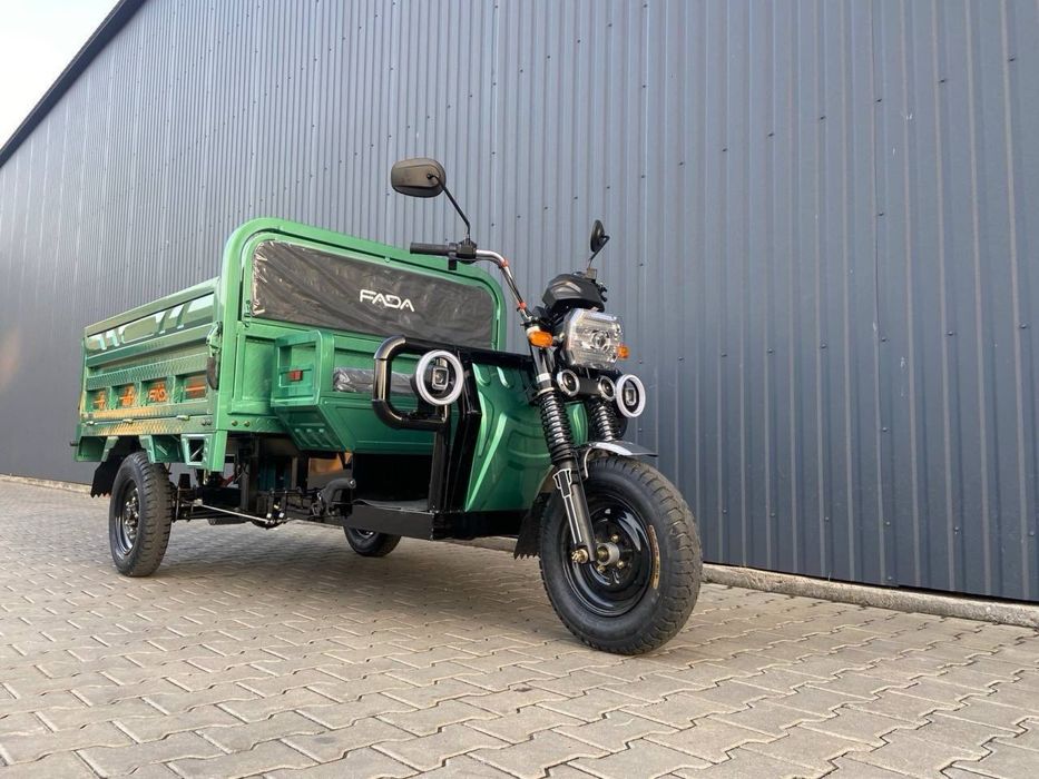 Вантажний груз Електротрицикл Муравей Fada  Мул, Вол, Бізон 2 квт