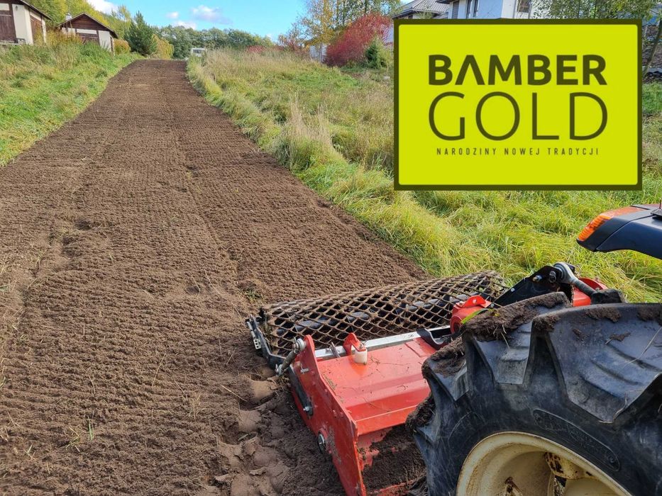 Glebogryzarka, zakładanie trawnika koszenie