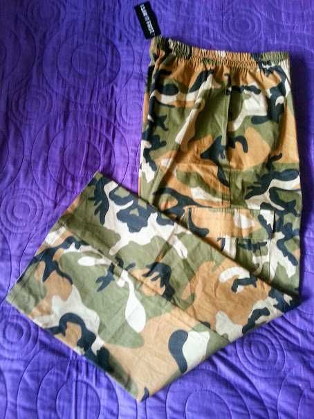 I SAW IT FIRST lekkie spodnie dresowe *EU40*dł.110_74/pas 72-96cm