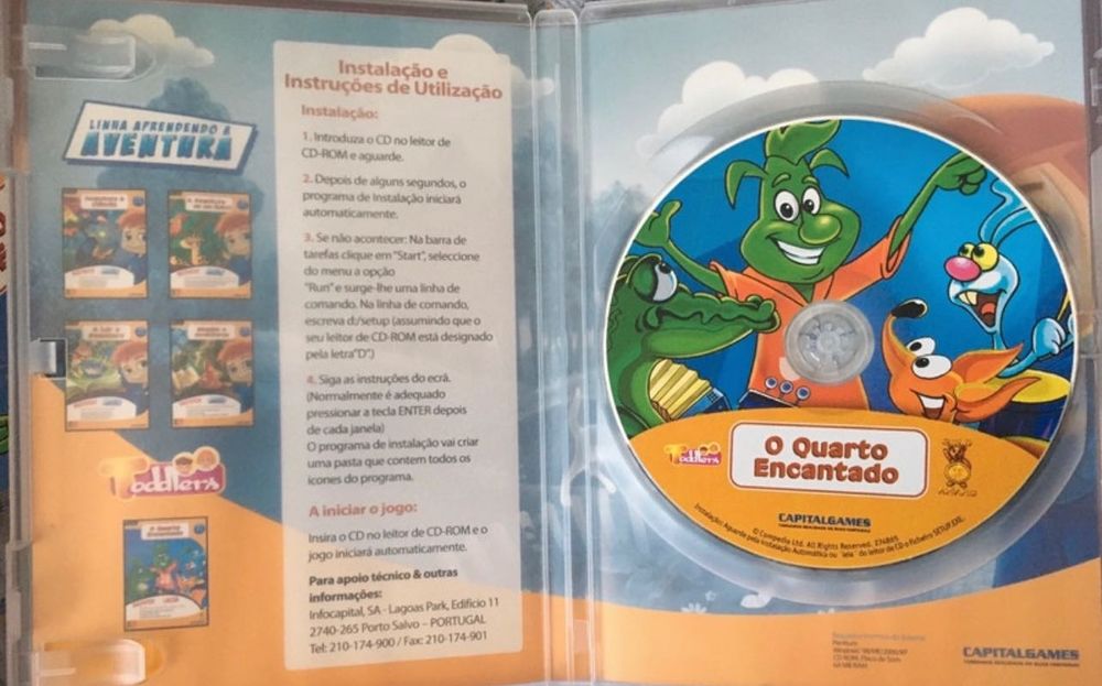 Jogo infantil para PC “O quarto encantado”