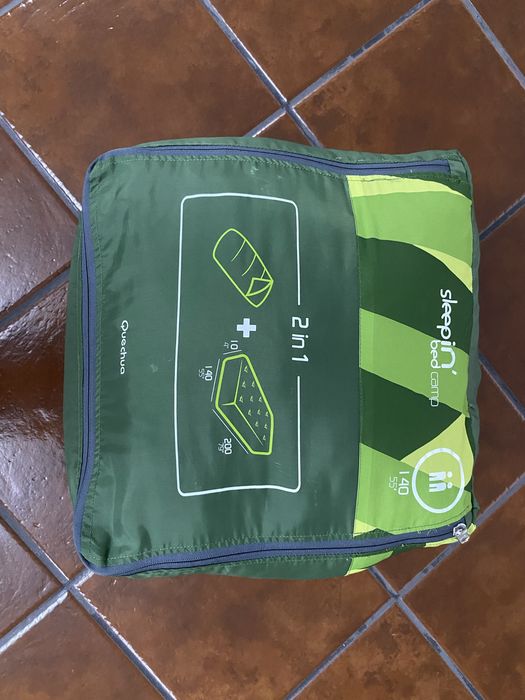 Cama de campismo 2 em 1 Quechua