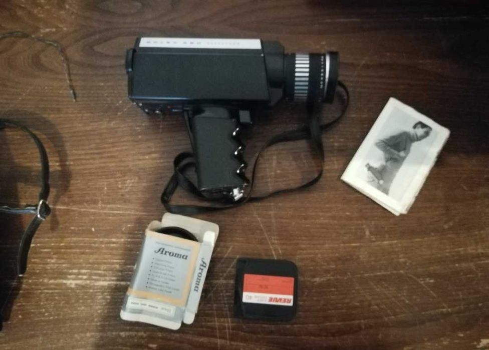 Bolex 280 Macrozoom Super 8 Komplet! Futerał+Instrukcja