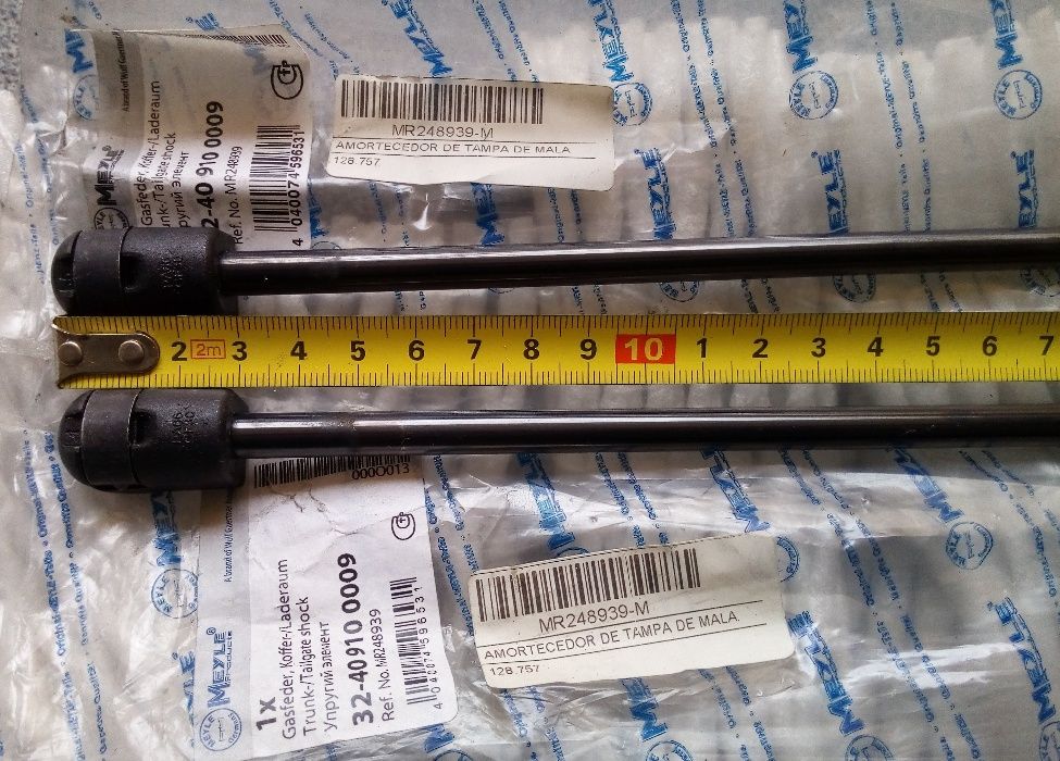 Amortecedor de Tampa de Mala - 55 Cm