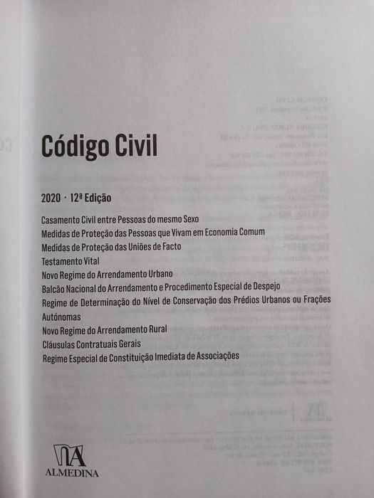 Código Civil 12ª edição