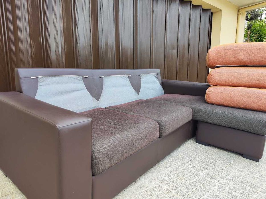 Sofá c/chaise longue reversível 230cm