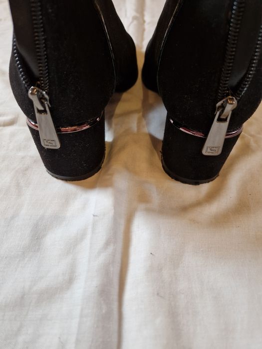 Botas de salto pretas Seaside 39