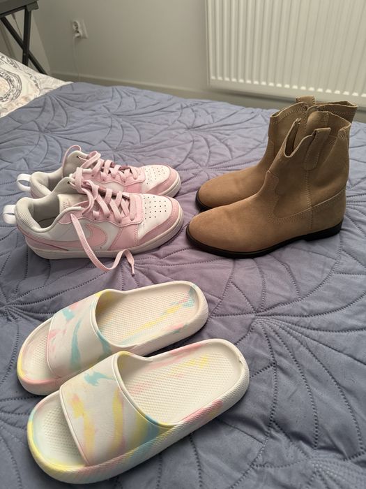 Buty dzieciece zestaw 3 par