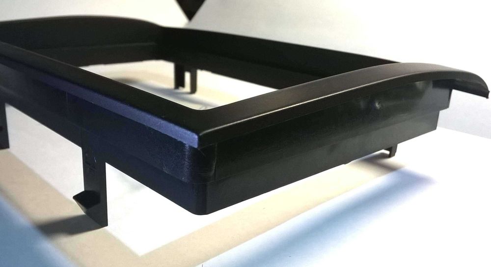 Suporte Moldura de Radio Citroen Fiat Peugeot 2 DIN