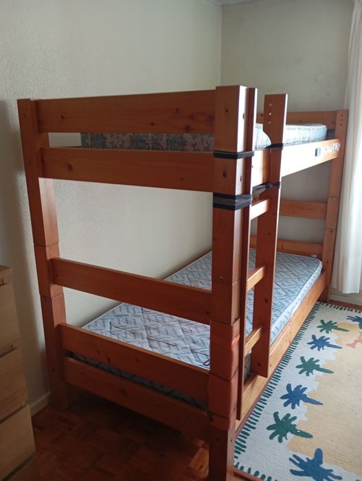 Beliche madeira maciça adulto