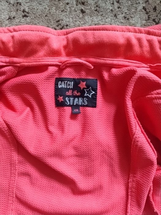 Яскрава демісезонна куртка Softshell для дівчинки «Catch all the Stars»