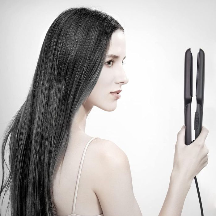 Prostownica i lokówka ceramiczna ANGENIL 2w1 z technologią jonową