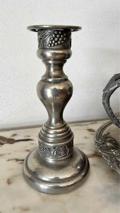 Conjunto em Estanho puro 95%