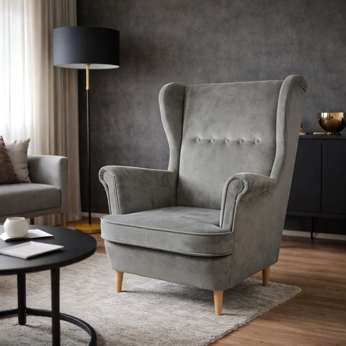 Stylowy fotel do salonu – Uszak w super cenie