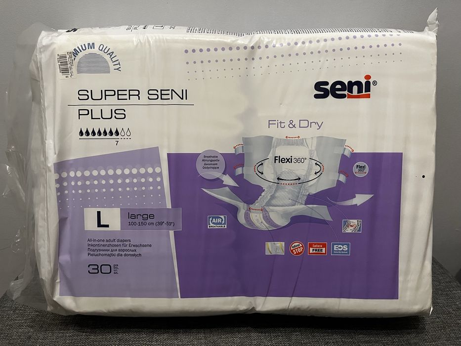 Sprzedam pampersy rozmiar L