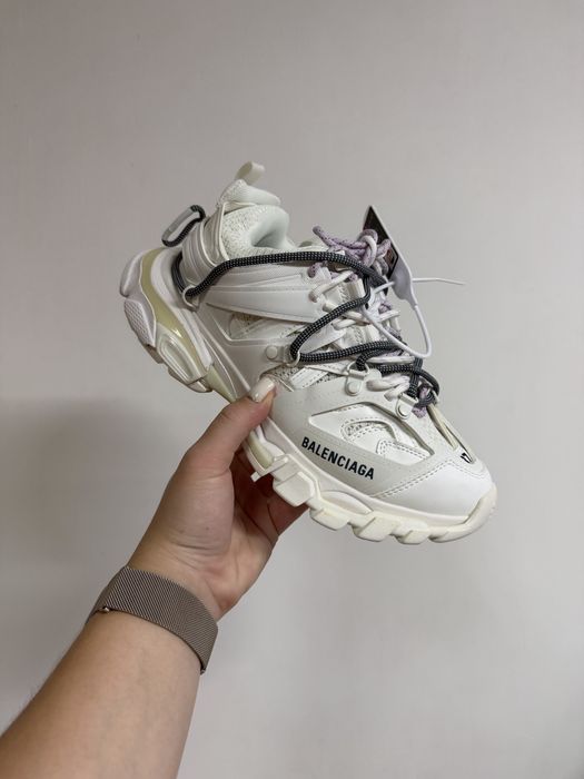 Кросівки Balenciaga Track Trail Laces White Lilac (36-41)