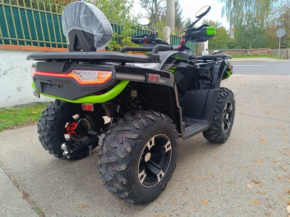 Wielki QUAD ASIX CHALLENGER 300 Homologacja Wyciągarka RATY TRANSPORT