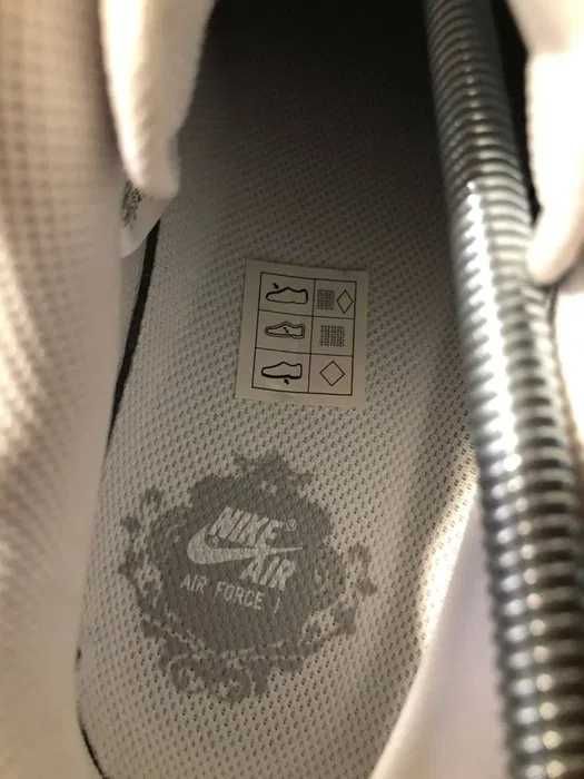 Nike Air Force 1 Low Full White 100% шкіра