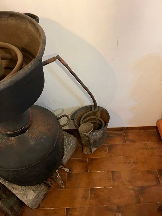 Alambique ou Alquitarra em cobre