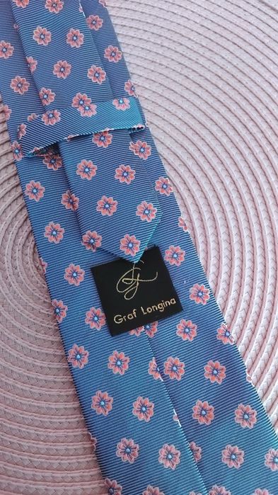 Jedwabny krawat Graf Longina