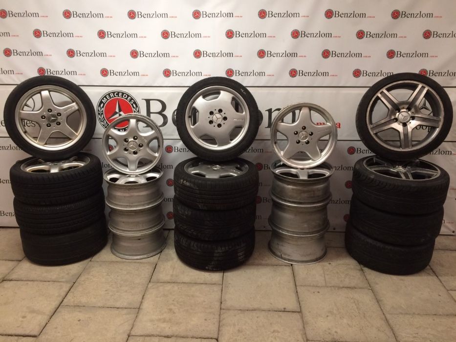 Диски легкосплавные 5х112 Mercedes w202 203 w210 208 w209 r15 16 17: 50 ...