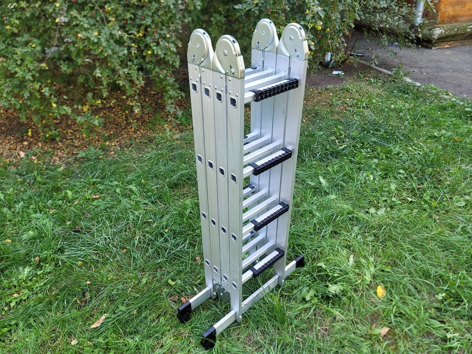 4,7м Лестница Трансформер Драбина 4х4 Как новая Алюминиевая