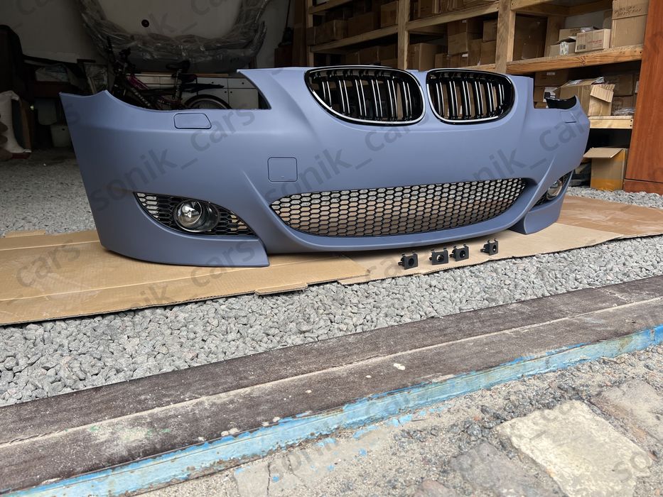Передній бампер М5-look BMW e60 e61 м пакет м обвіс м лук
