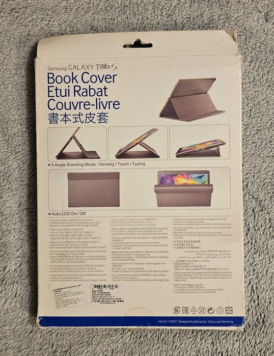 Zestaw 2x nowe oryginalne etui do tabletu Samsung galaxy Tab S 10,5