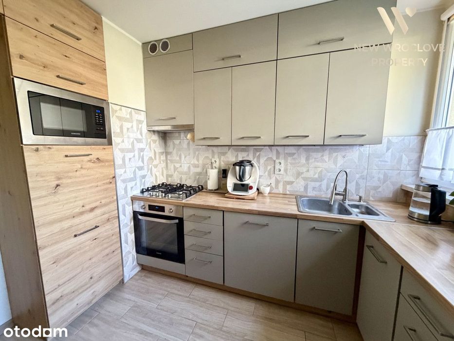 4 Pokoje/Osobna kuchnia/Balkon/Centrum