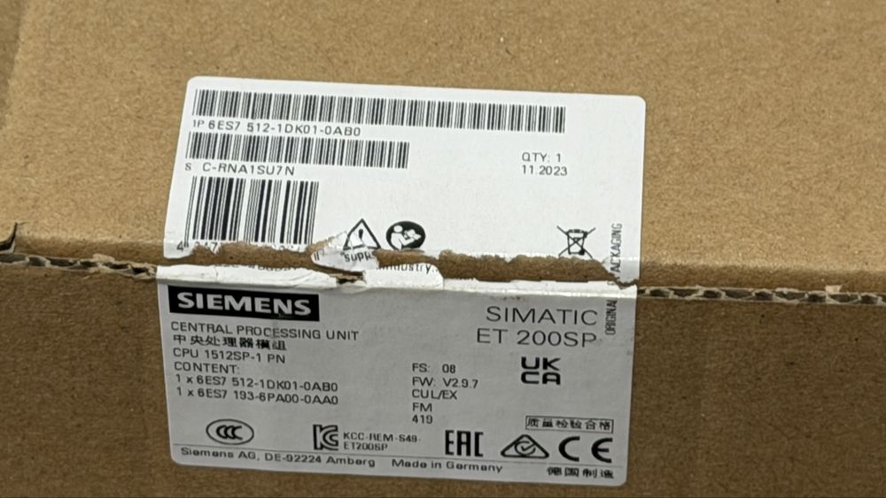 Sterownik Siemens SIMATIC ET 200SP