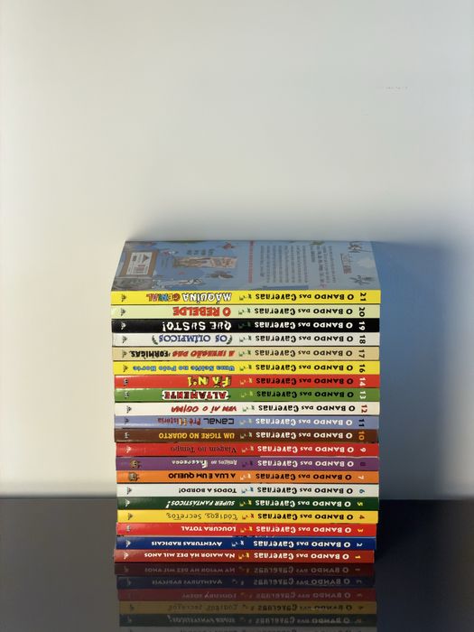 Livros da Coleção “O Bando Das Cavernas”