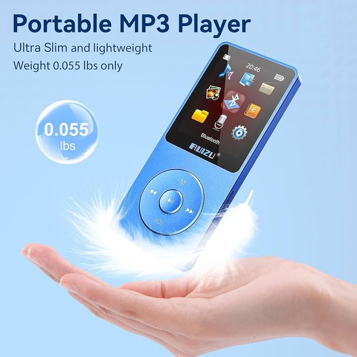 MP3-плеєр RUIZU 64 ГБ з Bluetooth 5.3