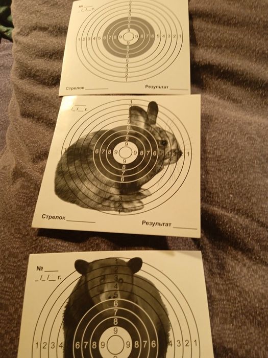 Мишени для стрельбы. 50шт 120грн.(15 видов)14х14см