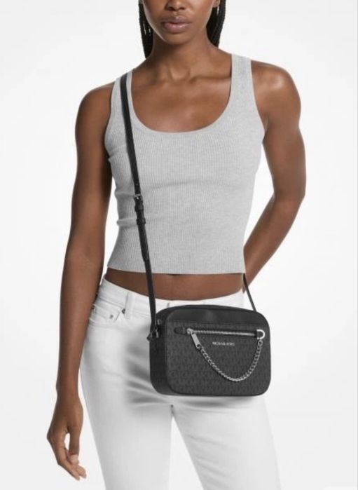 Сумка крос-боді Michael Kors Jet Set Large Logo Crossbody Bag