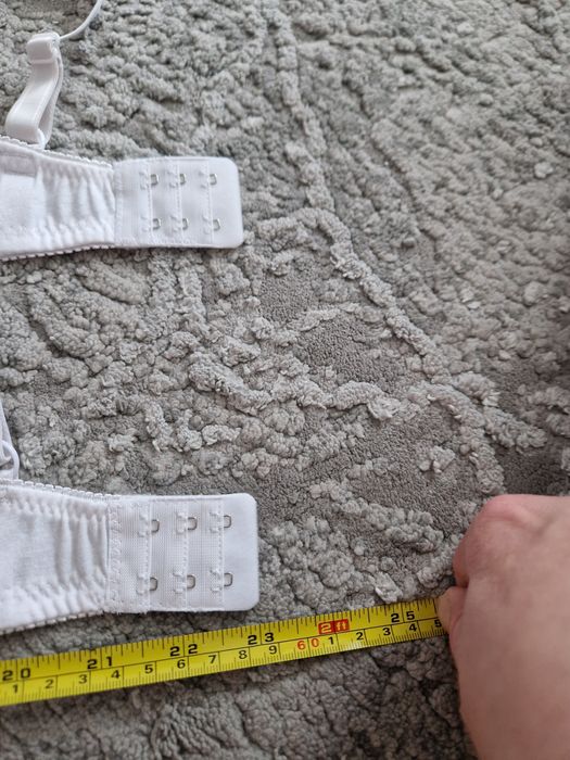 2x nowy stanik biustonosz do karmienia 75 c biały